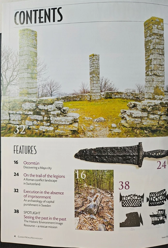 WORLD ARCHEOLOGY MAGAZINE LOT OF 2 ISSUES #125 & #128 - Image 3 of 4