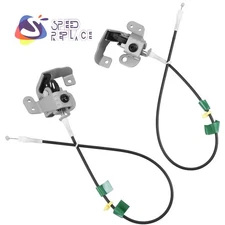 2Pcs Upper Door Lock Latch w/Cable Rear Left & Right for Ford Ranger 1998-2011