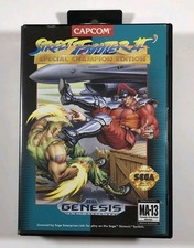 CASE ONLY NO GAME Street Fighter II Special Champion Edition Sega Genesis READ