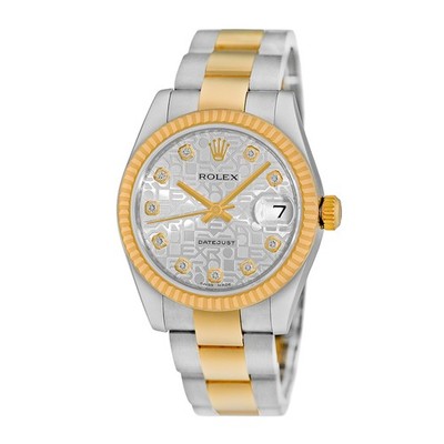 ROLEX Stainless Steel & 18K Yellow Gold 31mm Datejust 178273 Box Warranty