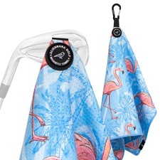 Magnetic Golf Towel, Microfiber Waffle Design with Clip - Industrial Strength...