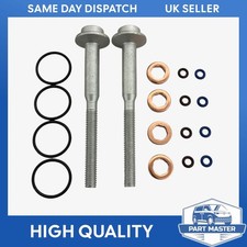 Fuel Injector Ring Washer Seals Bolts For VW Caddy Golf Passat Touran 1.6 TDi
