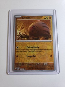 Pokemon Swinub 077/159 Sv09: Journey Together Reverse Holo