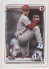 2020 Bowman Draft 1st Edition Levi Prater #BD-125 pk3