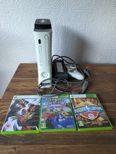 Xbox 360 White Console Bundle with Controller & 3 Games