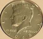 **1968 S 50C Kennedy Half Dollar Proof 40% Silver. **Free Shipping**