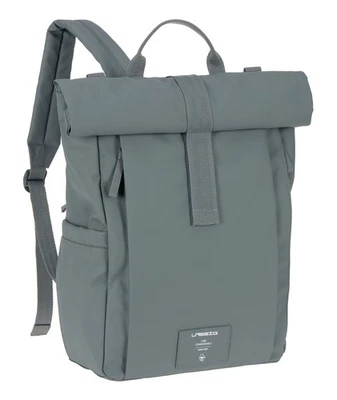 Lässig GRE Rolltop Up Backpack Wickeltasche Rucksack Anthracite grau - Bild 1 von 4