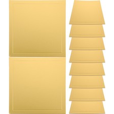 10pcs Cake Boards Square Cardboard Cake Platter Board Cake Base Trays for Baking