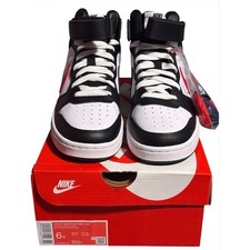 Nike Court Borough Mid 2 BG White University Red Black Blue Size 6Y DO5889 161
