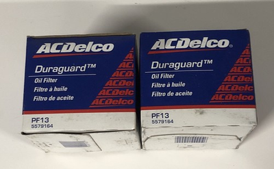 #ad Genuine GM NOS AC Delco PF13 DURAGUARD Oil Filter GM # 5579164 2 Pack Q2 $22.60