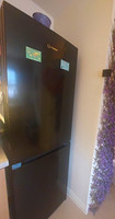 INDESIT: INKS3251XR4UK Low Frost 50/50 Fridge Freezer ,  Black, Freestanding.