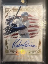 RUBEN SIERRA 2025 BOYS OF SUMMER AMERICA'S BEST HOLO GOLD AUTO /10