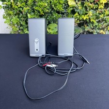 Bose Companion 2 Series II Multimedia Computer Speakers Silver Gray PC RCA