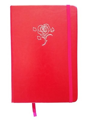 30 Pack Floral Bullet Dotted Journal Notebook 120 GSM Red Rose A5 Flowers Girls