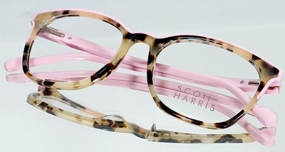 Originale SCOTT HARRIS SH-736 C1 Eyeglasses ICE PINK/TOKYO Plastic New 50-17-138