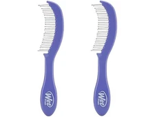 Wet Brush Wet Brush Thin Detangler Comb Purple 2 Count (Pack of 1) 