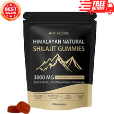 vitacoreHimalayan Shilajit Gummies for Men Women 60 Count Pack of 1 , 1pc