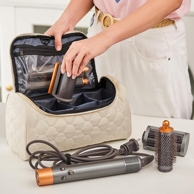dysonAirwrapComplete 収納袋付き！ Dyson Airwrap Complete Travel Case, Portable Padded Bag with Hook