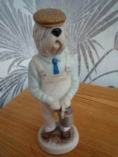 COUNTRY COMPANIONS  OLD ENGLISH FIGURINE ORNAMENT  SHEEPDOG CC46   AV