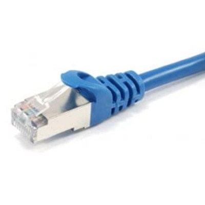 Equip Patchkabel RJ45 Cat6A S/FTP (S-STP) PIMF 0,5 m Blau 0,50 Meter