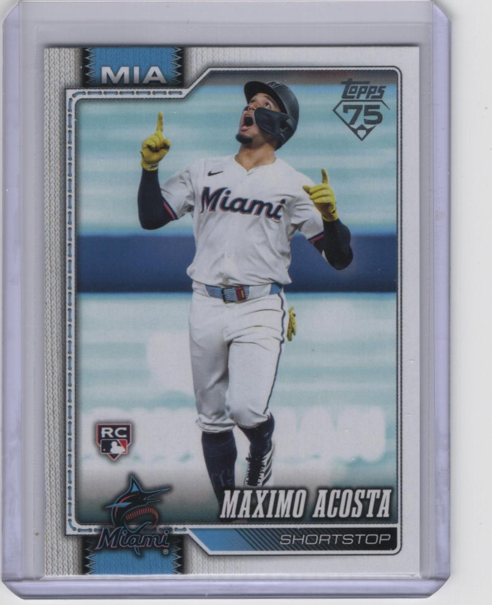 2026 Topps #172 Maximo Acosta Gold #/2026