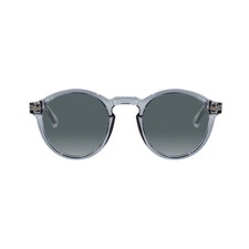 New in Box Kolo Harrison Premium Italian Sunglasses, Classic Round, Crystal Grey