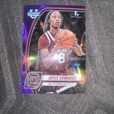 2025 Bowman U Basketball Joyce Edwards Purple Lava NCAA Rookie Card Nm+ 36 USC 