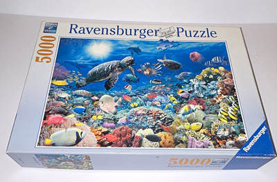 Ravensburger 5000 Piece Jigsaw Puzzle - Underwater Tranquility (Bag Sealed)
