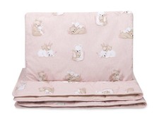 Bear and Rabbit 2-Piece All-Season Filled Bedding Set, 100x135/40x60 cm Sensillo