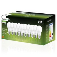 10X Led-GlüHbirne E27 A60 13W = 100W 1521Lm 4000K Neutralweiß 260° Lumiled