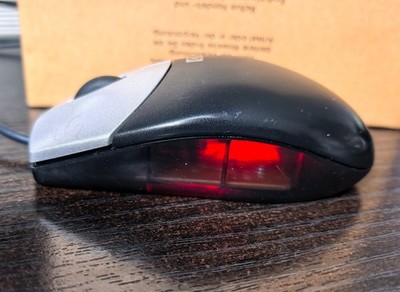  ️  HP Hewlett Packard LOGITECH M-UV69a USB Optical Mouse Maus  / RETRO VINTAGE