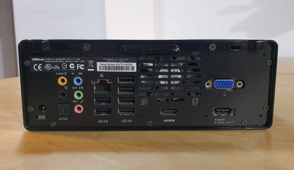 ASRock ION 330 Pro - Mini PC - NVIDIA Full HD - Immagine 3 di 4