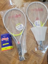 NEW 2 Red Ball Tennis Racquets and Balls Set