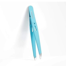 MR.GREEN Precision Slant Eyebrow Tweezer - Salon-Grade Anti-fingerprint Plating