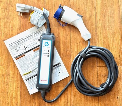 2011-2026 Nissan LEAF Home/Travel 120VAC EVSE Charge Cord Set