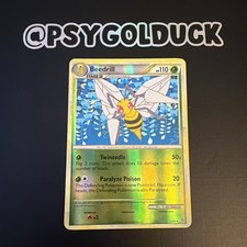 Beedrill - 12/95 [HS Unleashed] Pokemon TCG - REVERSE HOLO RARE B31 on eBay