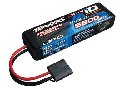LiPo 2S 7.4V 5800mAh 25C ID Traxxas - TRX-2843X - Photo 1/2