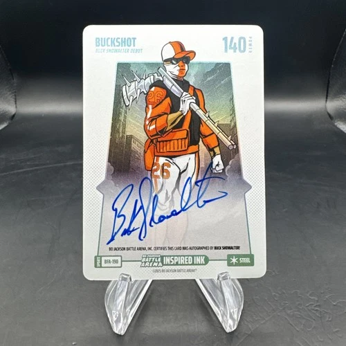 2025 Bo Jackson Battle Arena Update Buckshot Steel Auto BFA-190 Buck Showalter