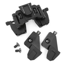 CNC Machined Dual Binocular Bridge NVG Mount + AN/PVS-14 J Arm Dovetail Adapter