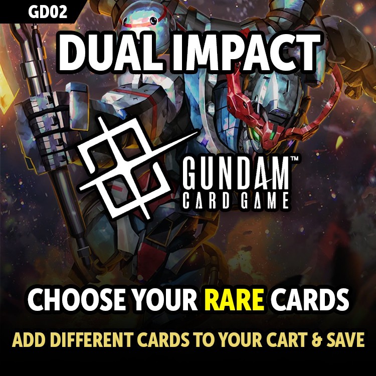 Gundam Card Game Singles - Dual Impact GD02 - Up to 40% Off Rares