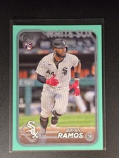 BRYAN RAMOS TOPPS UPDATE ROOKIE FANATICS AQUA BLUE RC WHITE SOX #US51 2024 24