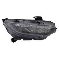 TYC Hauptscheinwerfer Links FüR Honda Civic X SchräGheck Fc_ FK 1.5 Vtec