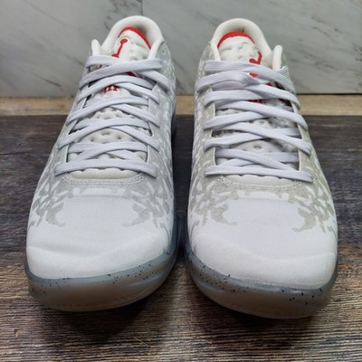 Nike Air Jordan Zion 3 Fresh Paint White Varsity Red Grey  display picture 2