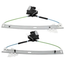 Power Window Regulator Fit for 2007 2008 Mazda CX-7 Pair 2009-2012 Front w/Motor