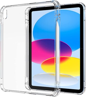 Fondina Trasparente Antiurto Per IPad 5ª-9ª Gen E Air/mini – Con Portapenna, TPU