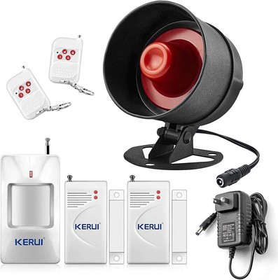 KERUI Home Security System Indoor Outdoor Weather-Proof