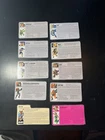vintage gi joe file card lot 10