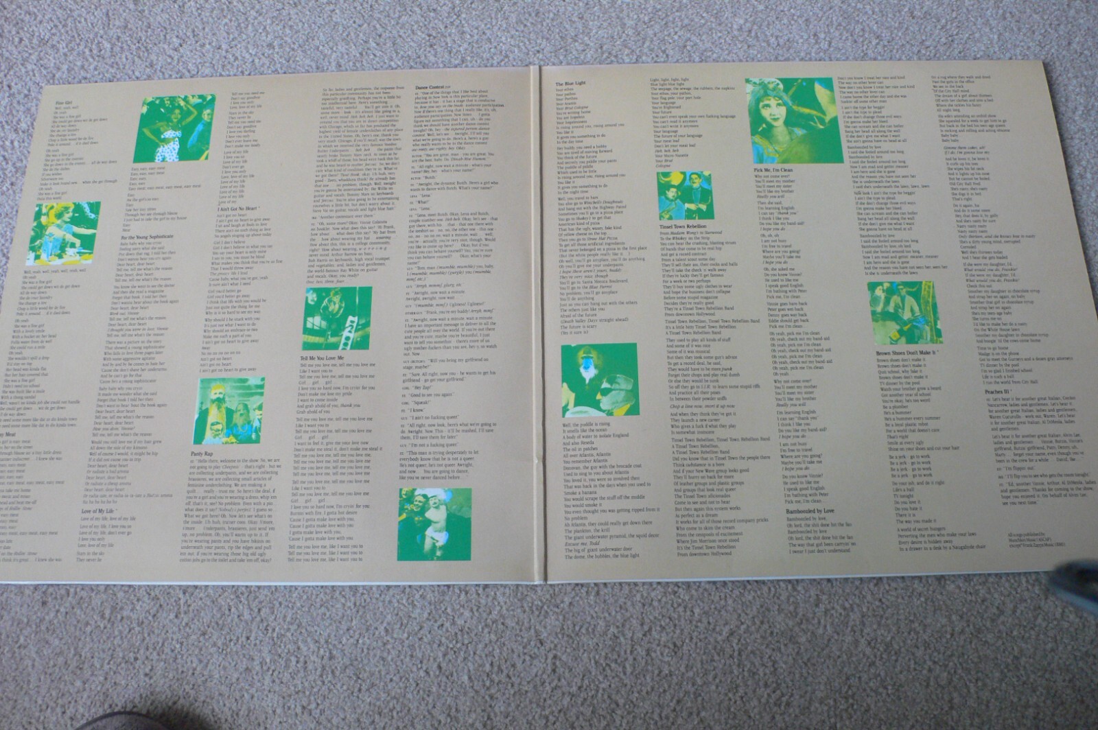 Frank Zappa Tinseltown Rebellion 1986 UK 2lp Vinyl Set En5002 for sale