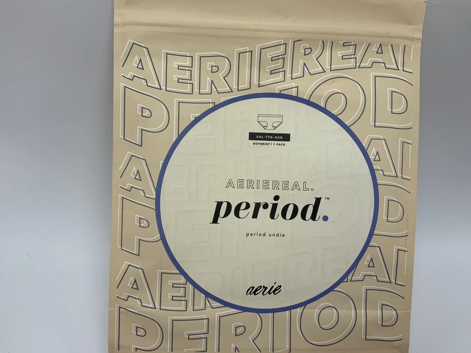 Трусики Aerie Real Me Boyfriend Period размер XXL коралловые новые с ценниками - Изображение 4 из 4