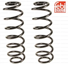 Set of 2 Rear Coil Springs L+R FEBI BILSTEIN for Volkswagen Beetle Golf Jetta